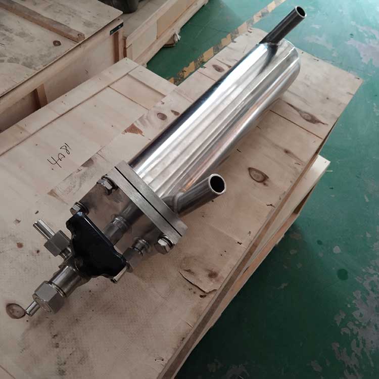 華豫供應(yīng)電廠(chǎng)取樣用二級(jí)冷卻器 盤(pán)管散熱 不銹鋼